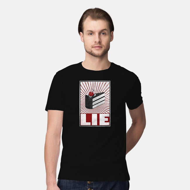 Error 404: Cake not found!-mens premium tee-AdmConnor