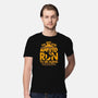 Naruto Run for Aliens-mens premium tee-Boggs Nicolas