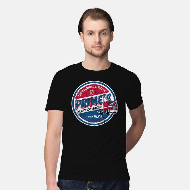 Prime's Autoshop-mens premium tee-Nemons