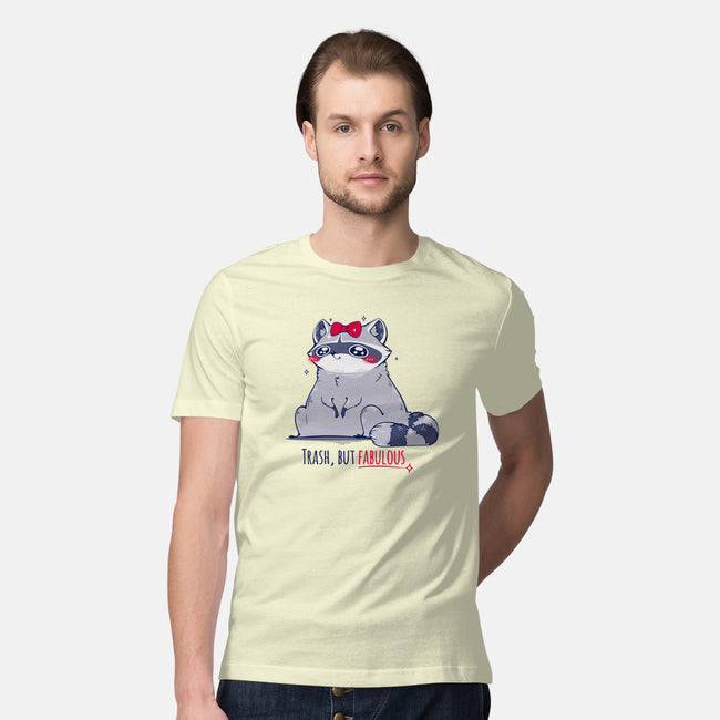 Trash But Fabulous-mens premium tee-ChocolateRaisinFury
