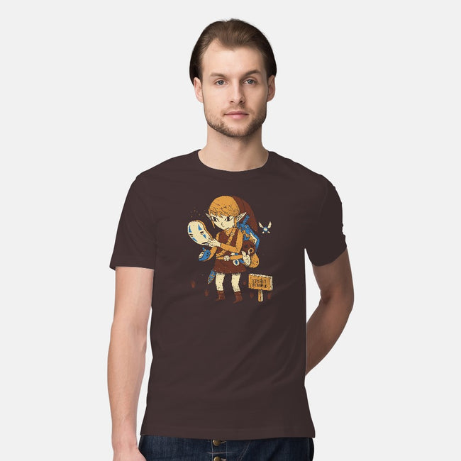 You Got the No Face Mask!-mens premium tee-louisros