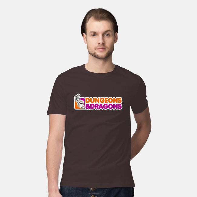 D&D All Nighter-mens premium tee-JoeGrady
