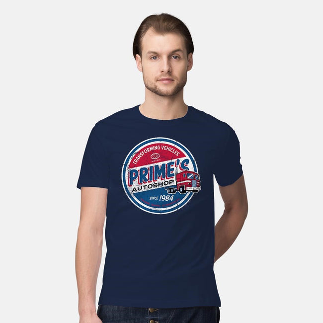 Prime's Autoshop-mens premium tee-Nemons