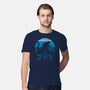 Kaiju Sun Set-mens premium tee-manospd