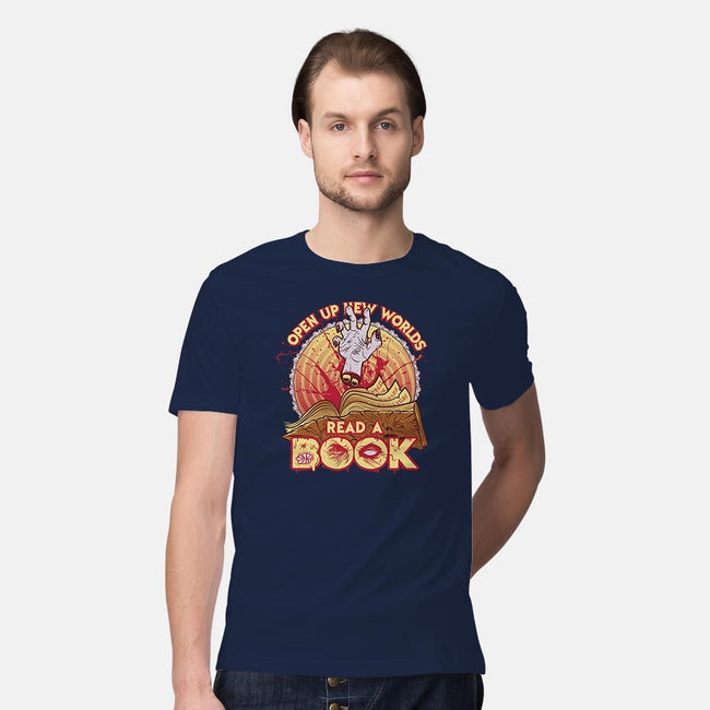 Read a Damned Book-mens premium tee-kgullholmen