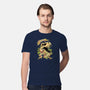 Life Finds a Way-mens premium tee-Squeedge Monster