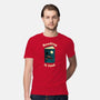 Reading is Fun-mens premium tee-DinoMike
