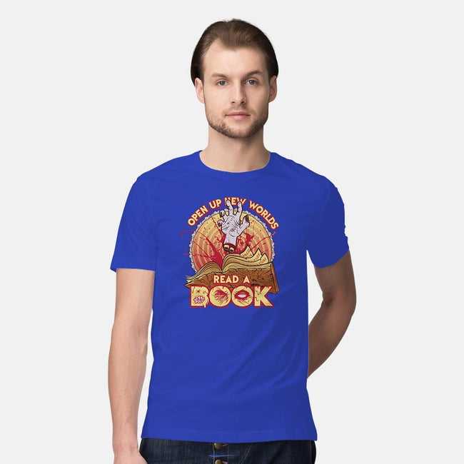 Read a Damned Book-mens premium tee-kgullholmen