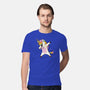 Dabbing Unicorn-mens premium tee-vomaria