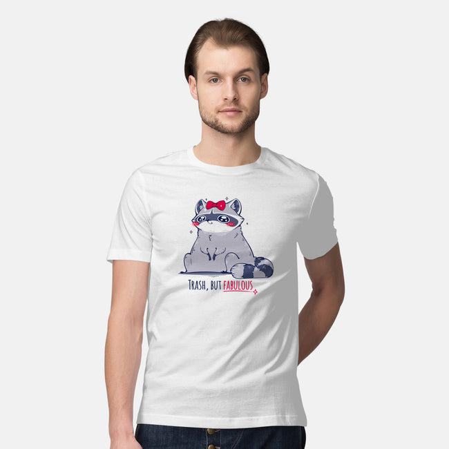 Trash But Fabulous-mens premium tee-ChocolateRaisinFury