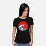 Hokusai Gojira-Variant-womens basic tee-Mdk7
