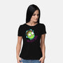 OH JEEZ-womens basic tee-ithrowtrainz