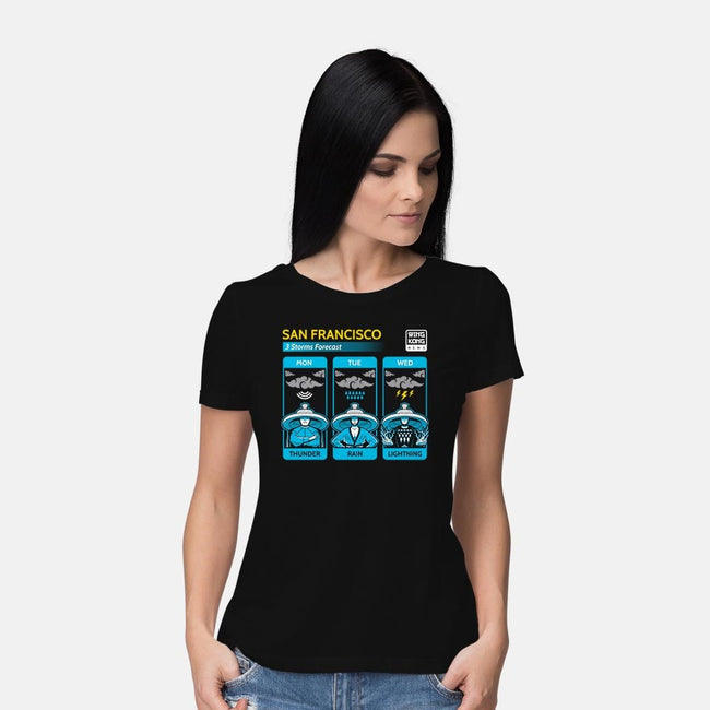 Three Storms-womens basic tee-stationjack