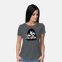 The Beast of Caerbannog-womens basic tee-Adams Pinto