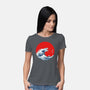 Hokusai Gojira-Variant-womens basic tee-Mdk7