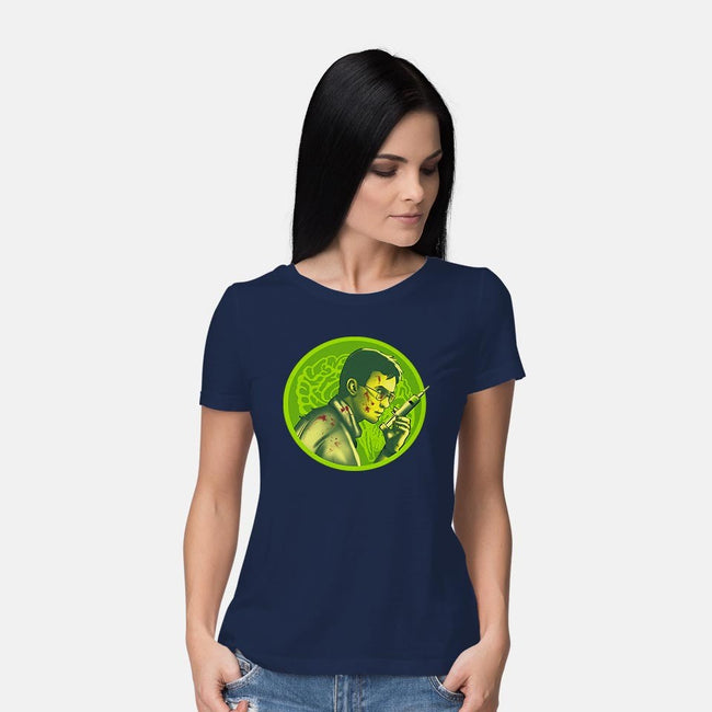 Cat Dead, Details Later-womens basic tee-Fishmas