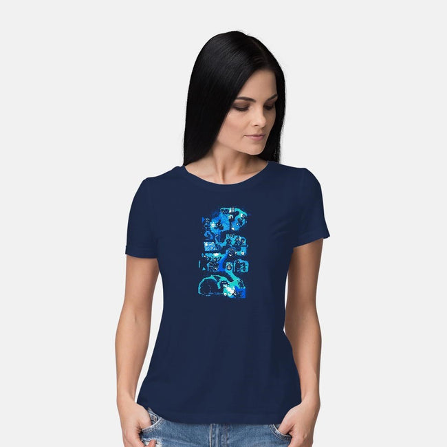Dungeon Crawlers-womens basic tee-queenmob