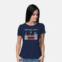 None Shall Pass Including Plumbers-womens basic tee-RyanAstle