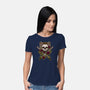 Wings of Freedom-womens basic tee-Crumblin' Cookie