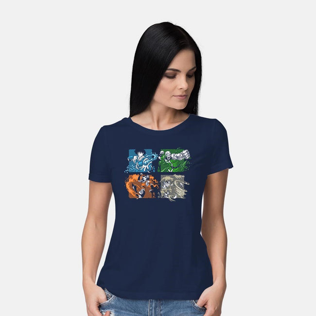 Jazzbenders-womens basic tee-SXStudios