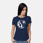 I Shoot With My Mind-womens basic tee-vp021