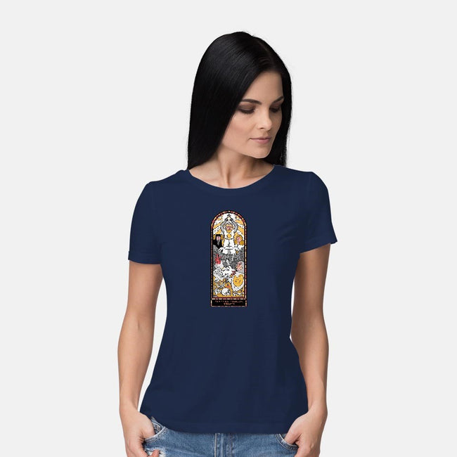 No Ordinary Rabbit!-womens basic tee-queenmob