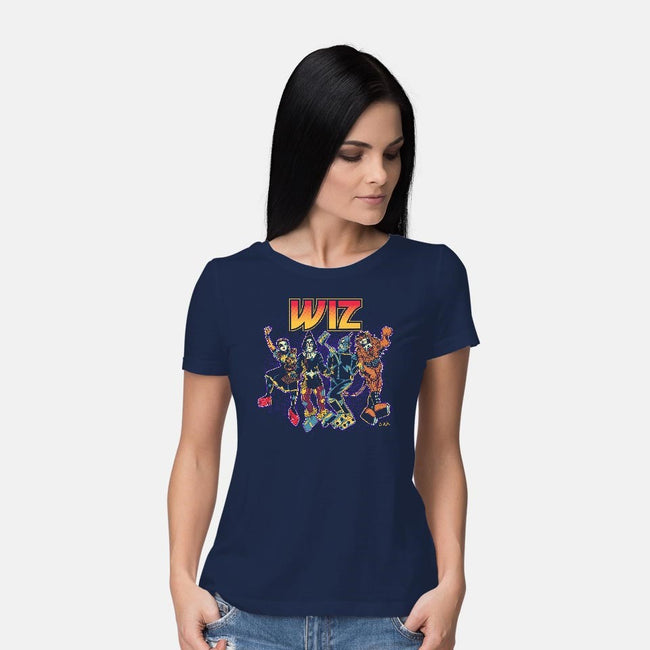 Off To Rock the Wiz-womens basic tee-DonovanAlex