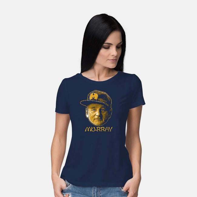 Mu-rray-womens basic tee-Captain Ribman