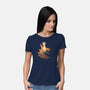 Unfinished Ruin-womens basic tee-Adams Pinto