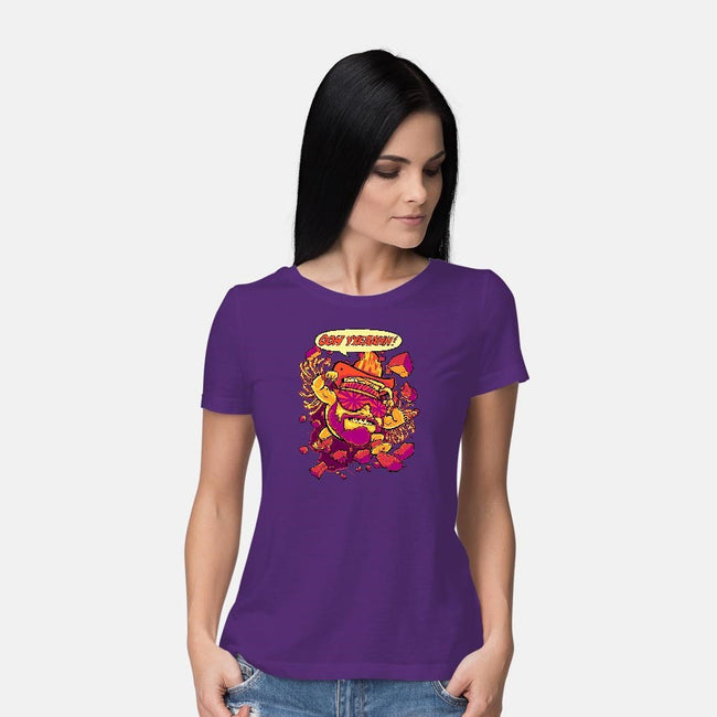 Macho-Kool-womens basic tee-BeastPop