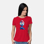 Honk If You Love Selfies-womens basic tee-DauntlessDS