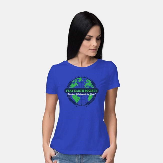 Around The Globe-womens basic tee-Gamma-Ray