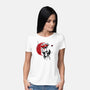 Red Sun Princess-womens basic tee-ddjvigo