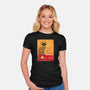 Chat du Cheshire-womens fitted tee-Harantula