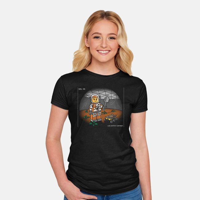 World's Greatest Botanist-womens fitted tee-pacalin