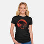 King Kaiju-womens fitted tee-dandingeroz