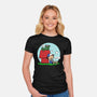 Nougats-womens fitted tee-zerobriant
