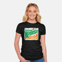 Mountain Doom-womens fitted tee-kentcribbs
