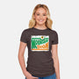 Mountain Doom-womens fitted tee-kentcribbs