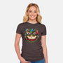 Teemo On Duty-womens fitted tee-Bamboota