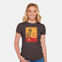 Chat du Cheshire-womens fitted tee-Harantula