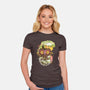 Ukiyo-E Majora-womens fitted tee-dandingeroz