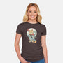 Shiba Inu-womens fitted tee-vp021