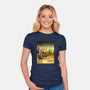 Sponge of Rivia-womens fitted tee-artofvelazquez