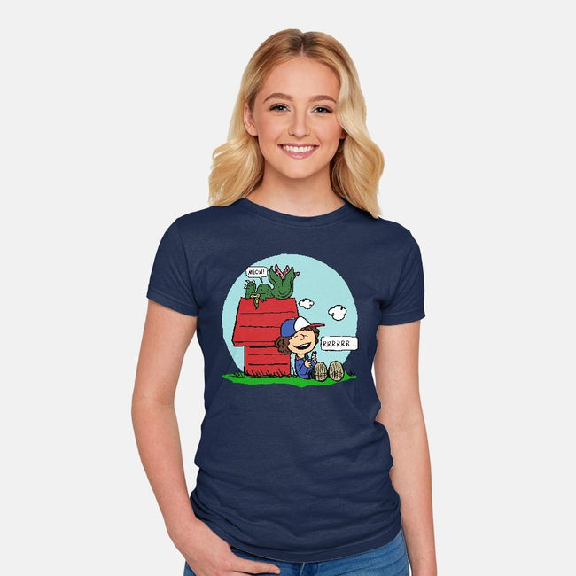 Nougats-womens fitted tee-zerobriant