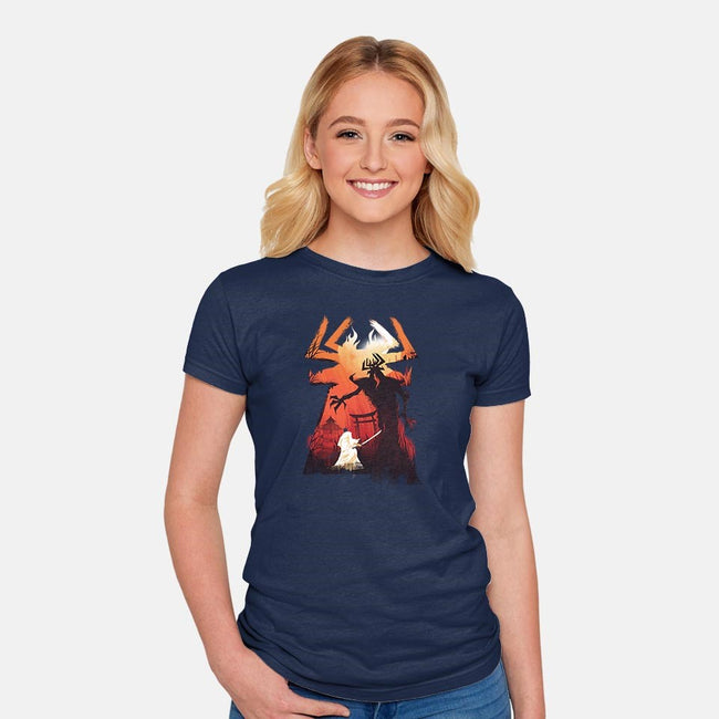 Fight For The Future-womens fitted tee-dandingeroz