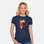 Fight For The Future-womens fitted tee-dandingeroz