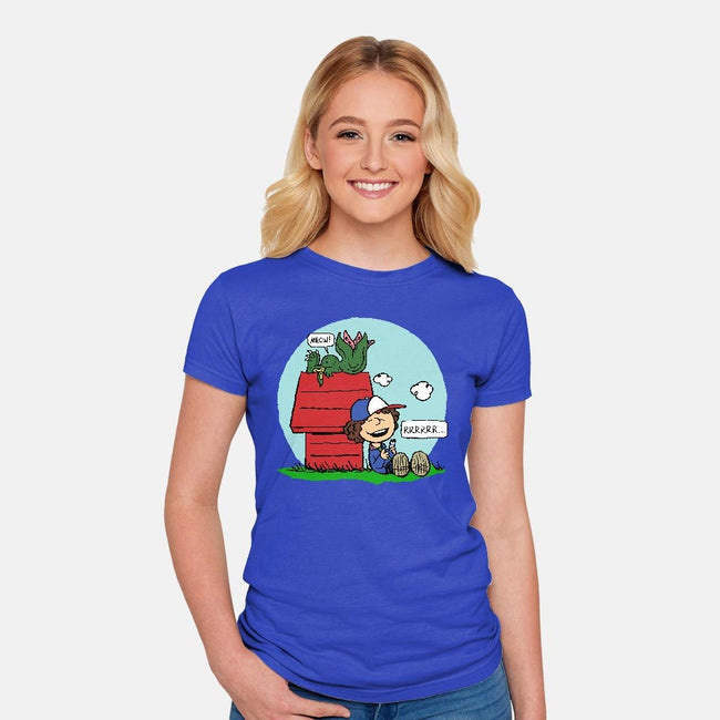Nougats-womens fitted tee-zerobriant