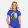 Nougats-womens fitted tee-zerobriant