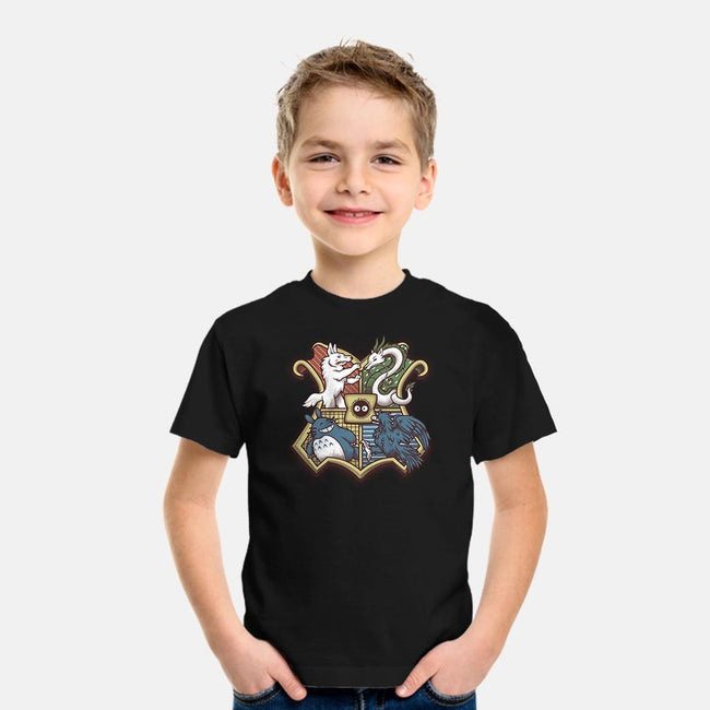 Ghibliwarts-youth basic tee-chocopants